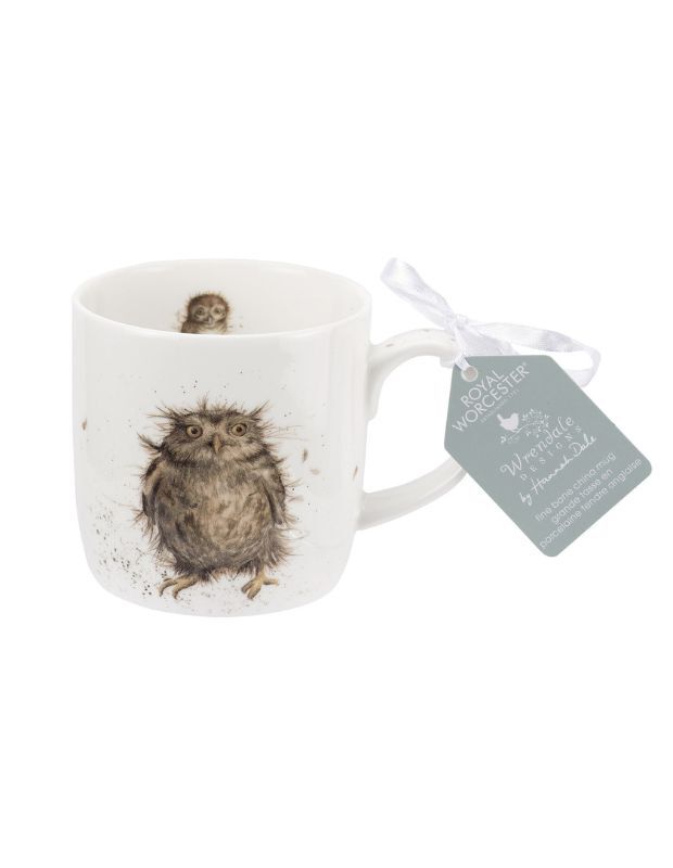 Wrendale Designs What a Hoot 14 fl.oz. Mug, Owl Wrendale Designs What a Hoot 14 fl.oz. Mug, Owl